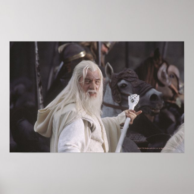 GANDALF™ Holds Staff Poster (Front)