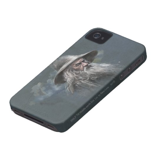Gandalf Illustration Case-Mate iPhone Case (Bottom)