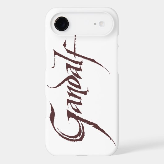 Gandalf Name Solid Case-Mate iPhone Case (Back)