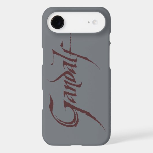 Gandalf Name Solid Case-Mate iPhone Case (Back)