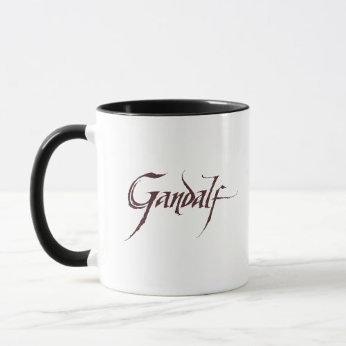 Gandalf Name Solid Mug