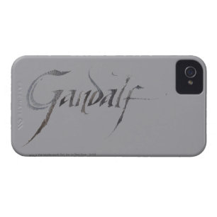 Gandalf Name Textured iPhone 4 Case