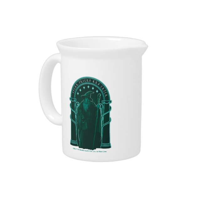 GANDALF™ "Speak Friend And Enter" Doors of Durin Beverage Pitcher (Left)