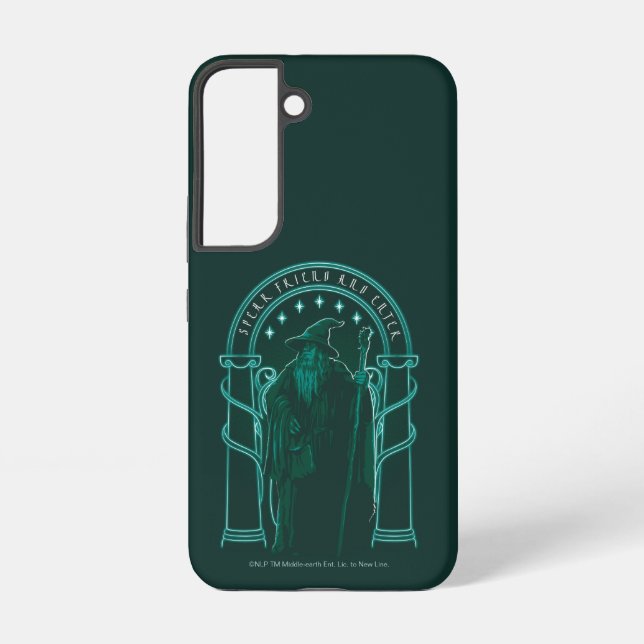 GANDALF™ "Speak Friend And Enter" Doors of Durin Samsung Galaxy Case (Back)