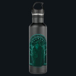 GANDALF™ "Speak Friend And Enter" Doors of Durin Stainless Steel Water Bottle<br><div class="desc">THE LORD OF THE RINGS™ | "Speak Friend and Enter" with Gandalf at the Doors of Durin to enter the Mines of Moria! Grab this spellbinding graphic on a custom tee,  tote bag,  or decorative pillow! Shop this design on even more custom Zazzle gifts!</div>
