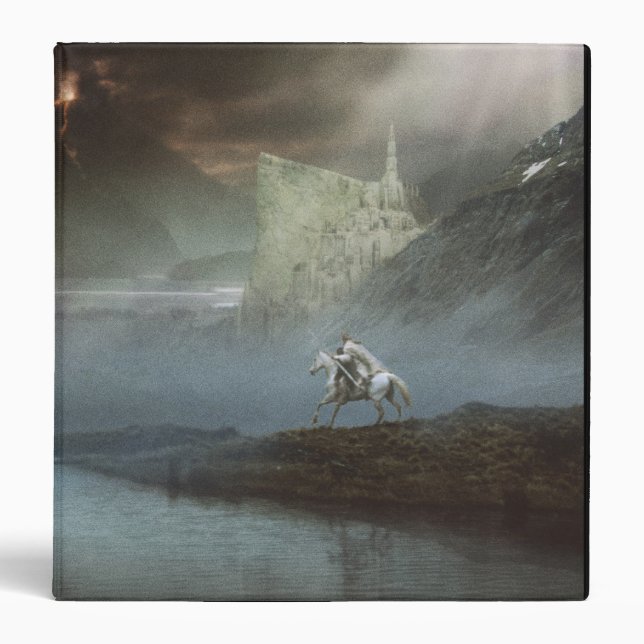 GANDALF™ Takes Hobbits to Guarded City 3 Ring Binder (Front)
