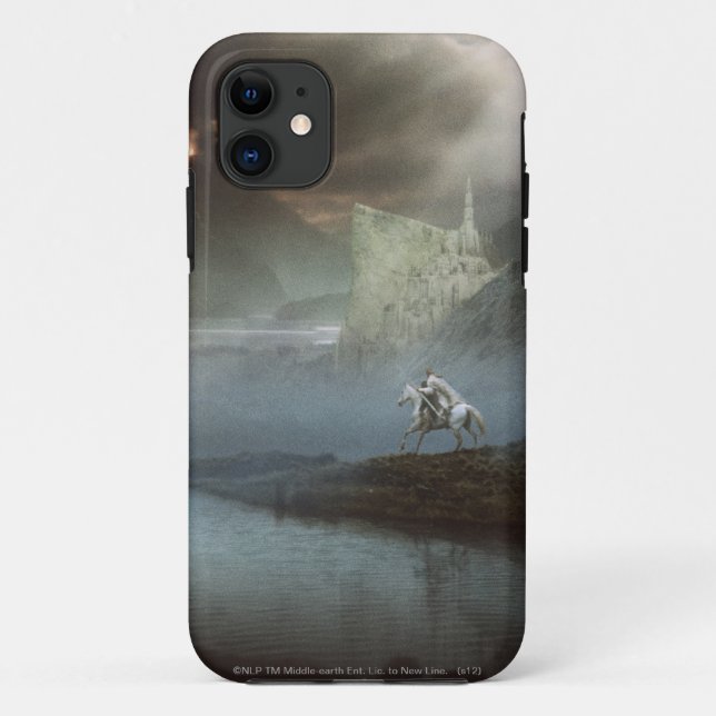 GANDALF™ Takes Hobbits to Guarded City Case-Mate iPhone Case (Back)