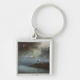 GANDALF™ Takes Hobbits to Guarded City Keychain