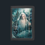 Gandalf The Gray Tri-fold Wallet<br><div class="desc">The Hobbit: The Battle of the Five Armies | Gandalf is featured in a snowy battlefield,  weilding both Glamdring and his staff.</div>