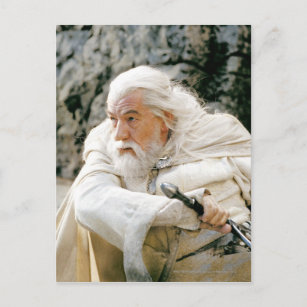 GANDALF™ the White with Sword Postcard