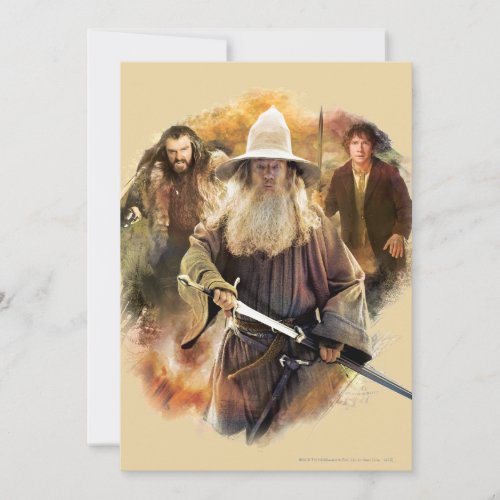 Gandalf, THORIN OAKENSHIELD™, & BILBO BAGGINS™