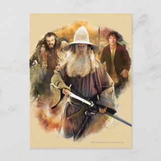 Gandalf, THORIN OAKENSHIELD™, & BILBO BAGGINS™ Postcard