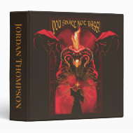GANDALF™ Vs Balrog "You Shall Not Pass" Graphic 3 Ring Binder