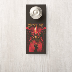 GANDALF™ Vs Balrog "You Shall Not Pass" Graphic Door Hanger