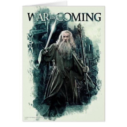 Gandalf - War Is Coming Cards (Front)
