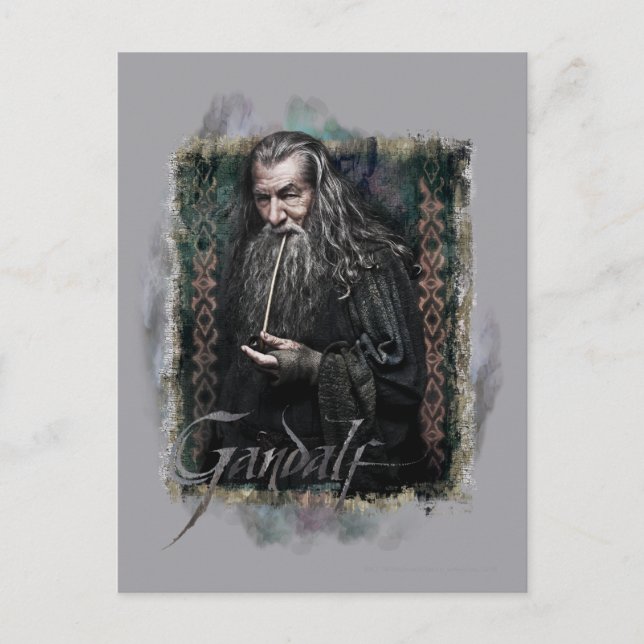 Gandalf With name Postcard (Front)