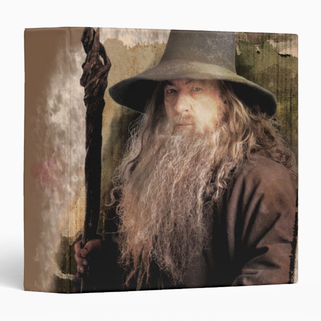 Gandalf With Staff Binder (Front/Spine)