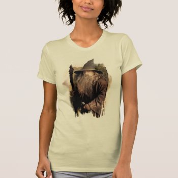 Gandalf With Staff T-shirt by thehobbit at Zazzle