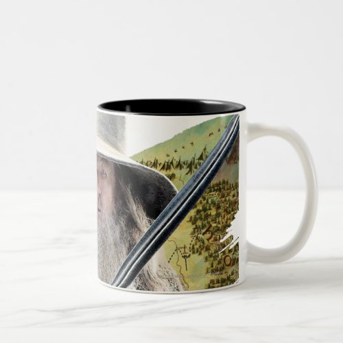 Gandalf With Sword Green Two_Tone Coffee Mug