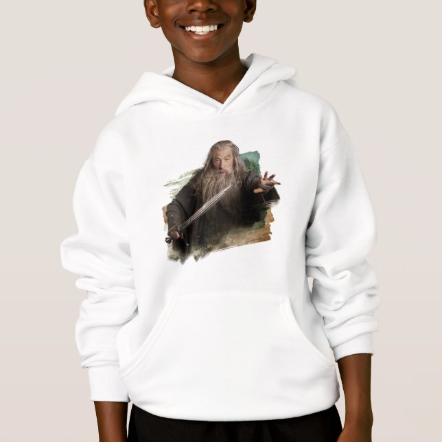 Gandalf With Sword Hoodie (Front)