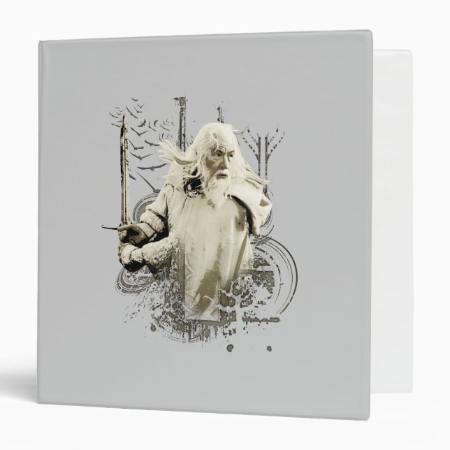 GANDALF™ with Sword Vector Collage Binder (Front/Inside)