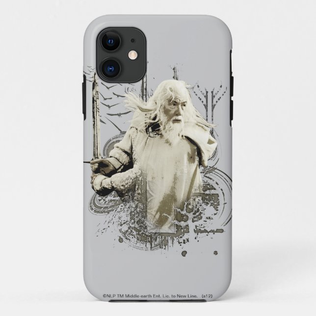 GANDALF™ with Sword Vector Collage Case-Mate iPhone Case (Back)