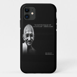 Gandhi Be The Change Quote iPhone 5 Case