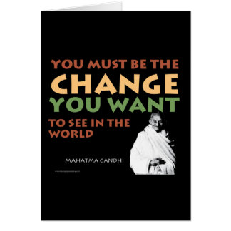 Gandhi Card