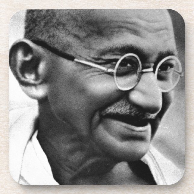 GANDHI DRINK COASTER (Front)