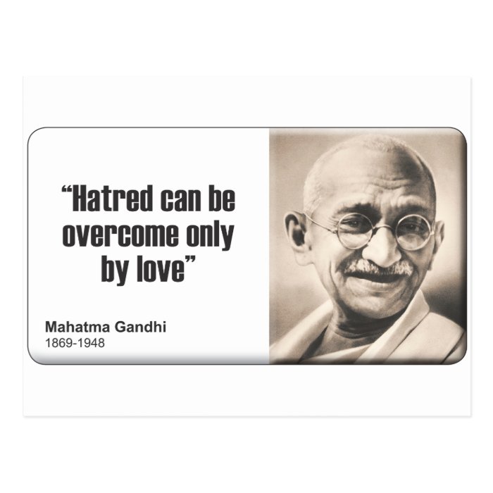 Gandhi Hatred Post Cards