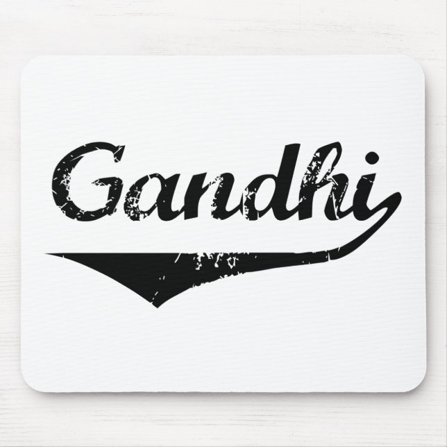 Gandhi Mouse Pad (Front)