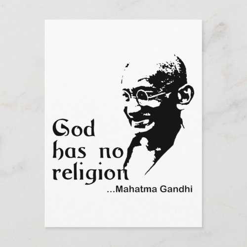 Gandhi Postcard