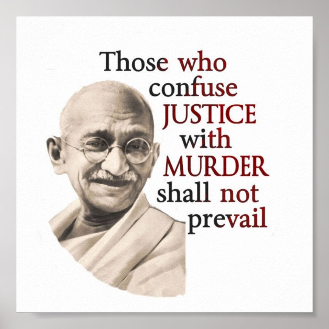 Gandhi Poster | Zazzle