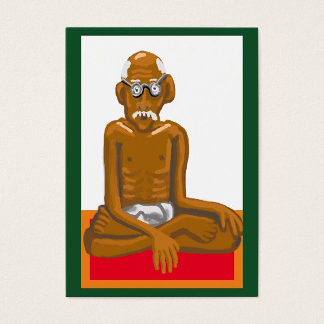 Gandhi quotes - goodness and God (Front)