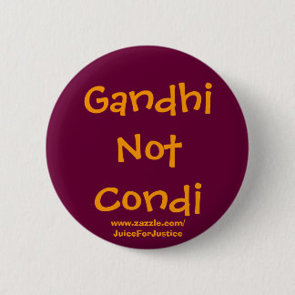 GandhiNotCondi Pinback Button