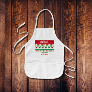 Gandma's little helper  - personalized kids' apron