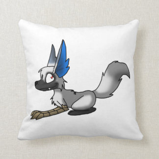 Ganene the Griffox Throw Pillow