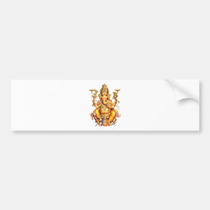 GANESH AURA BUMPER STICKER