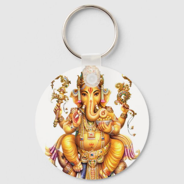 GANESH AURA KEYCHAIN (Front)