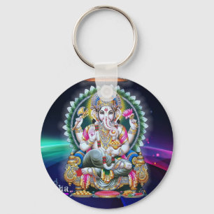 Ganesh Aura Keychain