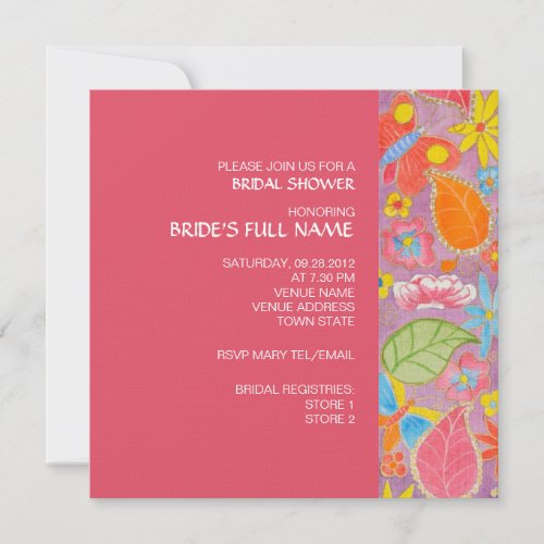 Ganesh Bridal Shower Invitation