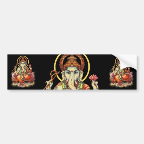 Ganesh Bumper Sticker