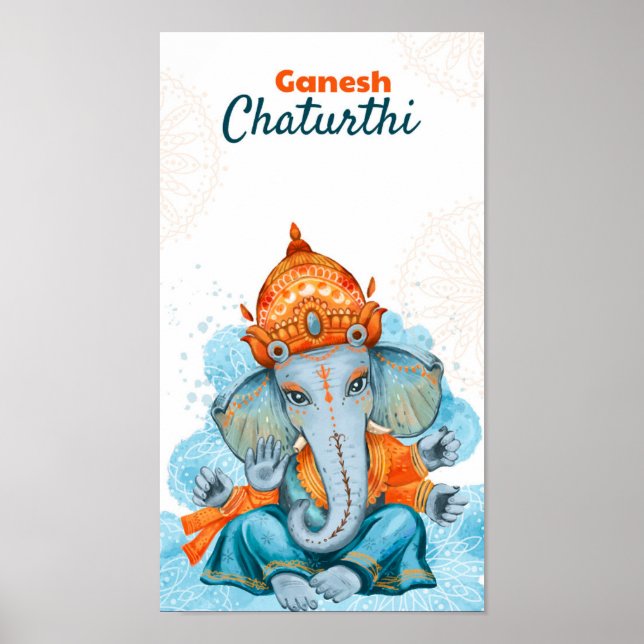 Ganesh Chaturthi Poster (Front)