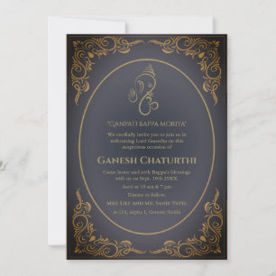 Ganesh Chaturthi Puja  Invitation