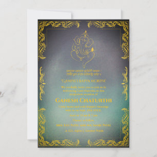 Ganesh Chaturthi Puja Invitation