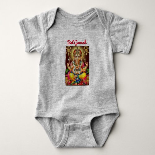 Ganesh Ganesha Baby Bodysuit