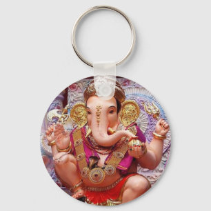 Ganesh Ganesha Hindu India Asian Elephant Deity Keychain