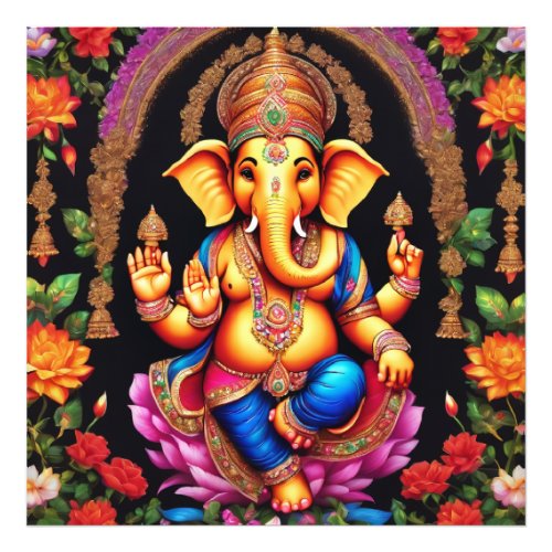 Ganesh  Ganesha  Vinayak   Photo Print