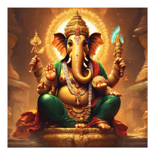 Ganesh  Ganesha  Vinayak   Photo Print