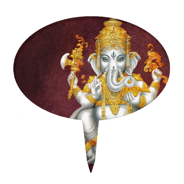 GANESH GLORY CAKE TOPPER (Front)